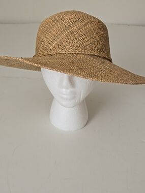 The Scala Collection Womens Wide Brim Woven Natural Straw Sun Hat